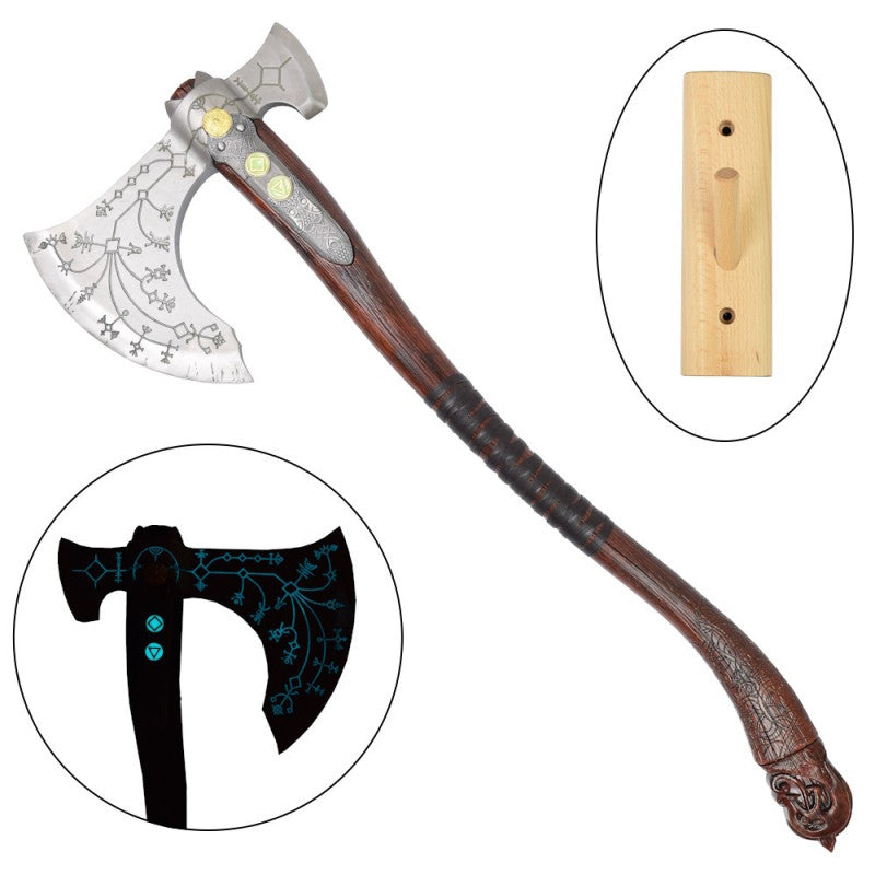 Hache Léviathan de Kratos en acier