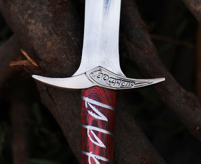 Épée Sting – Réplique forgée à la main de Bilbon Sacquet | Seigneur des Anneaux