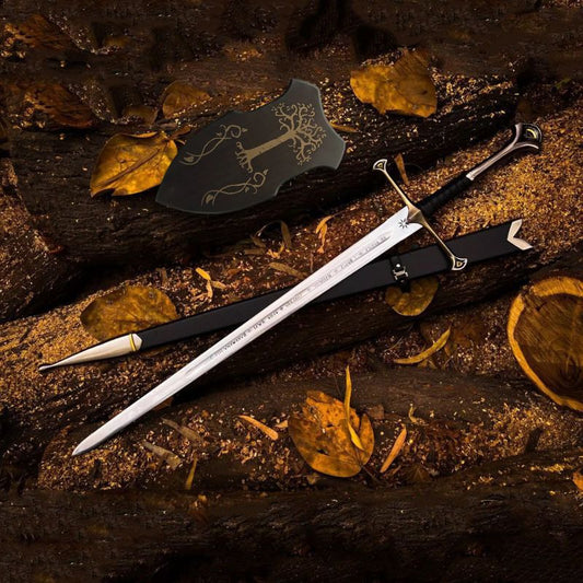 Épée Inspirée d’Andúril d’Aragorn (Reforgée)